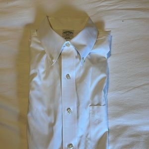 Men’s, Brooks Brothers, slim fit, button down collar, dress shirt